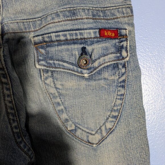 Kika boot cut, low rise, distressed Vintage '80 - Picture 3 of 8